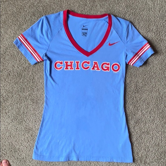 Nike Tops - Chicago Cubs Nike Cooperstown Tee Sz S